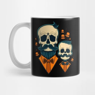 Father's Day skull Mug